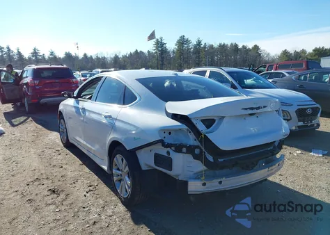 2016 Chrysler 200 Limited из США, поврежденный, VIN 1C3CCCAB4GN149762